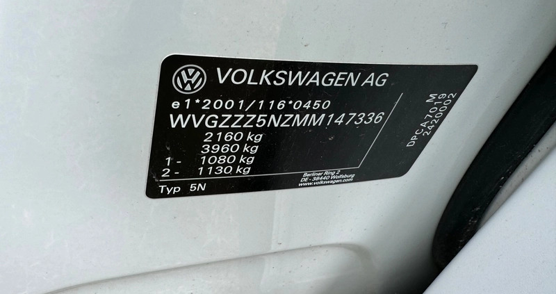 Volkswagen Tiguan Allspace cena 54799 przebieg: 60294, rok produkcji 2021 z Grabów nad Prosną małe 277